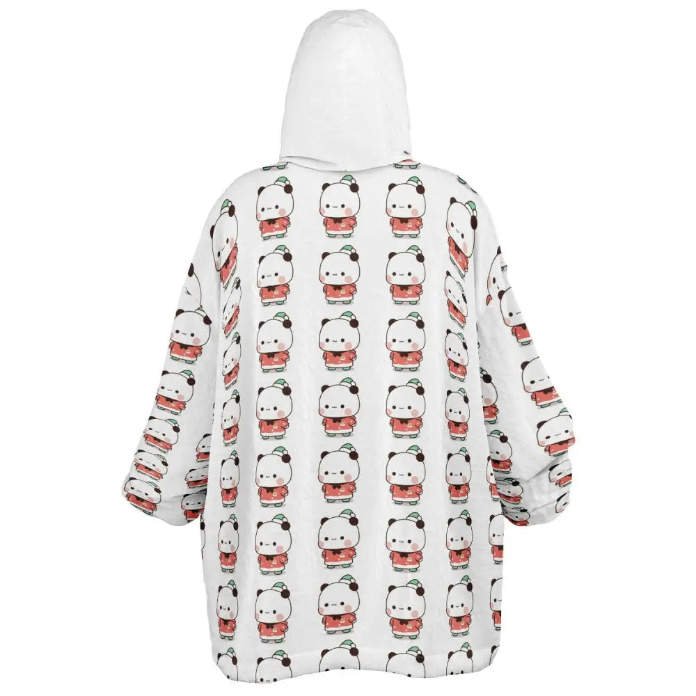 Bubu Blanket Hoodie for Cozy Comfort on Chilly Days - Adult - Snug Hoodie Economy - AOP