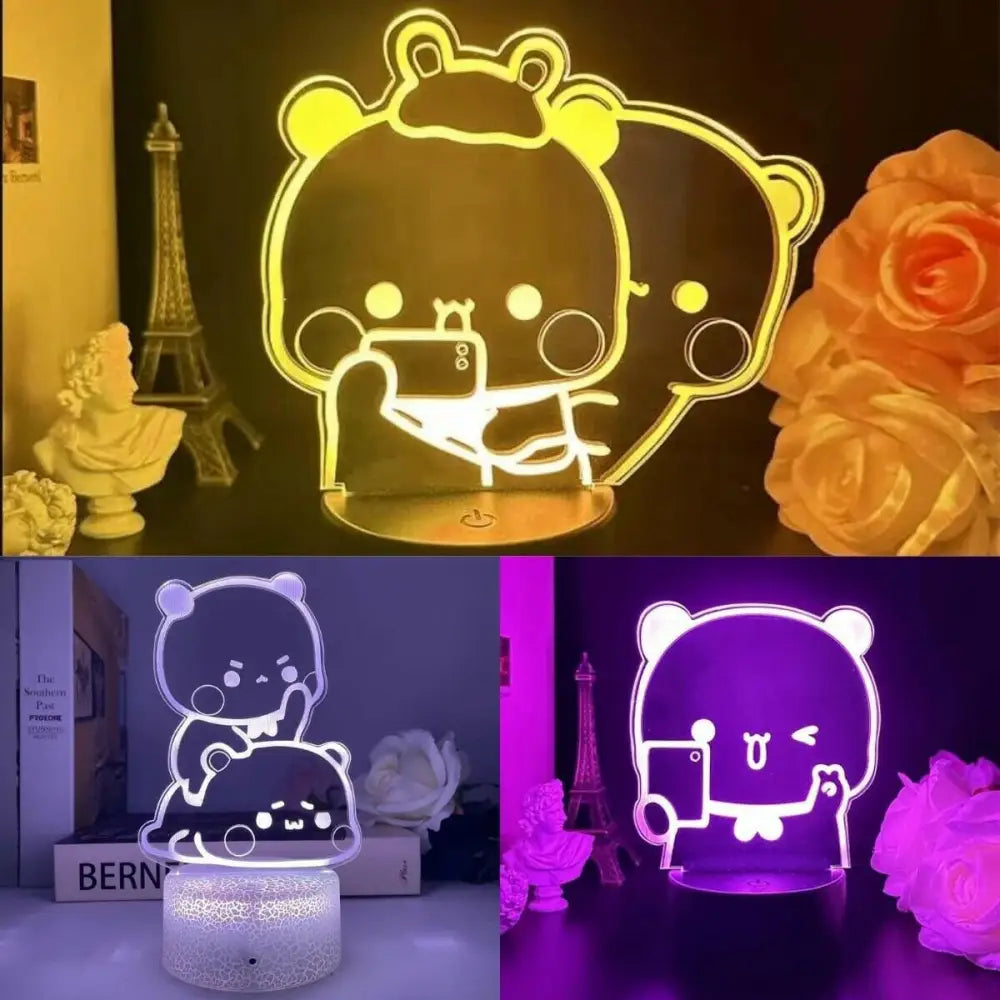 Bubu & Dudu LED Night Light with Color Options for Any Mood