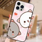 Bubu & Dudu Peach & Goma iPhone Cases for Stylish Protection