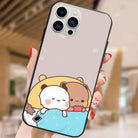 Bubu & Dudu Peach & Goma iPhone Cases for Stylish Protection