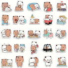 Bubu Sticker Set with 50 Unique Designs of Dudu and Bubu Characters - Cosparty
