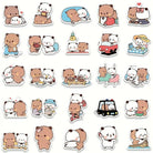 Bubu Sticker Set with 50 Unique Designs of Dudu and Bubu Characters - 50pcs/pack