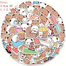 Bubu Sticker Set with 50 Unique Designs of Dudu and Bubu Characters - 50pcs/pack