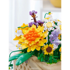 Building Block Flower Basket Planter Set for Indoor Gardens - storage