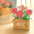 Building Block Flower Basket Planter Set for Indoor Gardens - storage