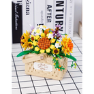 Building Block Flower Basket Planter Set for Indoor Gardens - storage