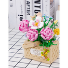 Building Block Flower Basket Planter Set for Indoor Gardens - storage