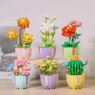 Building Block Flower Planter Set for Indoor Garden Oasis - Cosparty