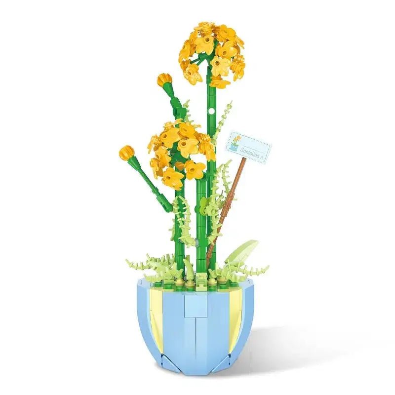 Building Block Flower Planter Set for Indoor Garden Oasis - Cosparty