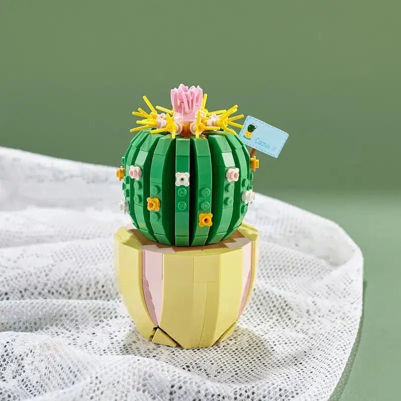 Building Block Flower Planter Set for Indoor Garden Oasis - Cosparty