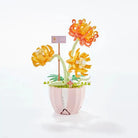 Building Block Flower Planter Set for Indoor Garden Oasis - plush