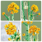 Building Block Flower Planter Set for Indoor Garden Oasis - Cosparty