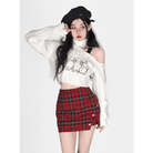 Buncha Bunnies Slouchy Turtleneck for Cute and Cozy Style - Cosparty