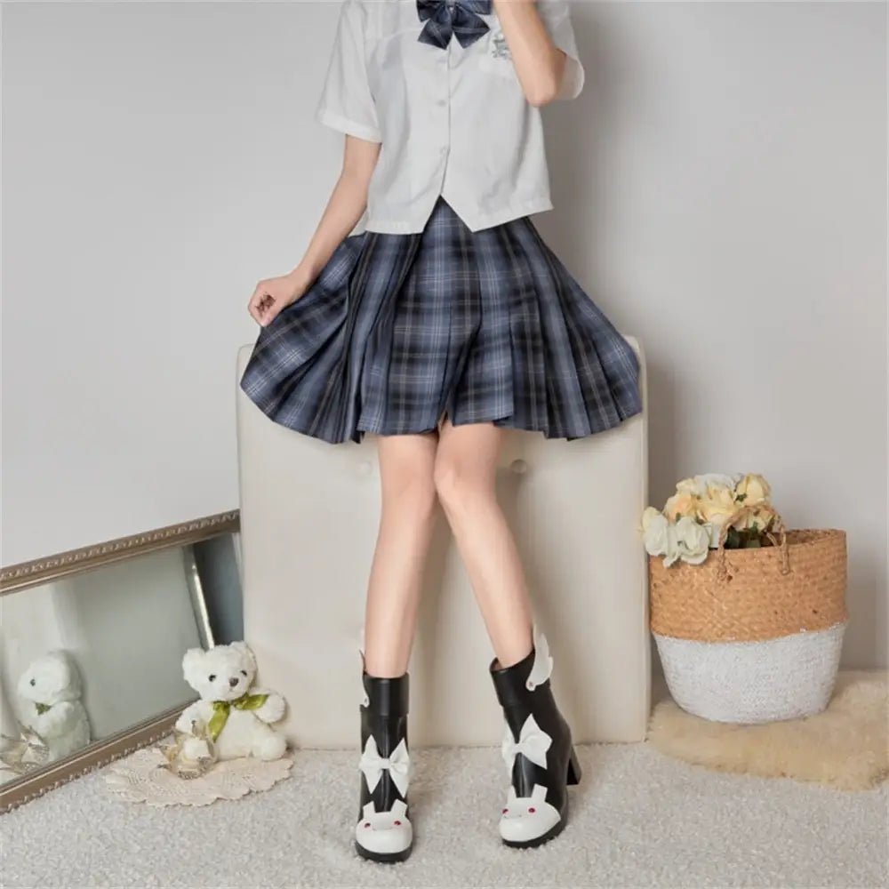 Bunny Booties with Wings for Magical Girl and Lolita Fashion - Cosparty