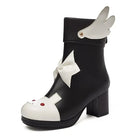 Bunny Booties with Wings for Magical Girl and Lolita Fashion - Cosparty