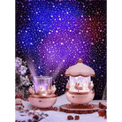 Bunny Carousel Projector Night Light for a Magical Nursery Atmosphere - Cosparty