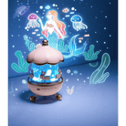 Bunny Carousel Projector Night Light for a Magical Nursery Atmosphere - Cosparty