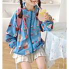 Bunny Inspired Windbreaker Coat for Cold Winter Days - jacket