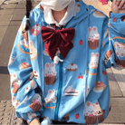 Bunny Inspired Windbreaker Coat for Cold Winter Days - Cosparty