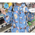 Bunny Inspired Windbreaker Coat for Cold Winter Days - Cosparty