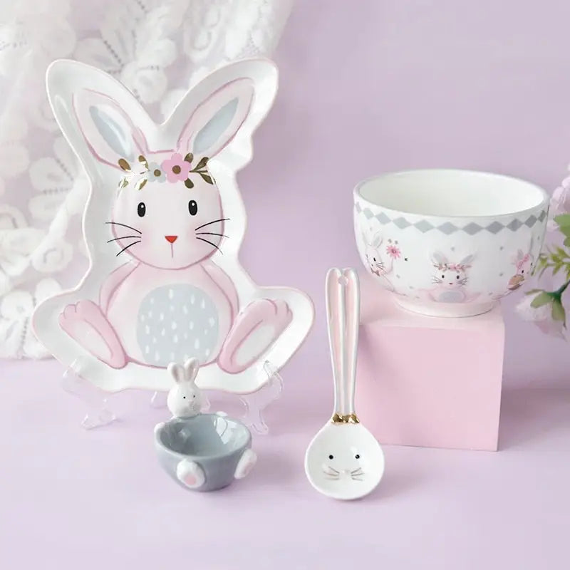 Bunny Sweet Tea Party Set for Whimsical Tea Celebrations - tea set