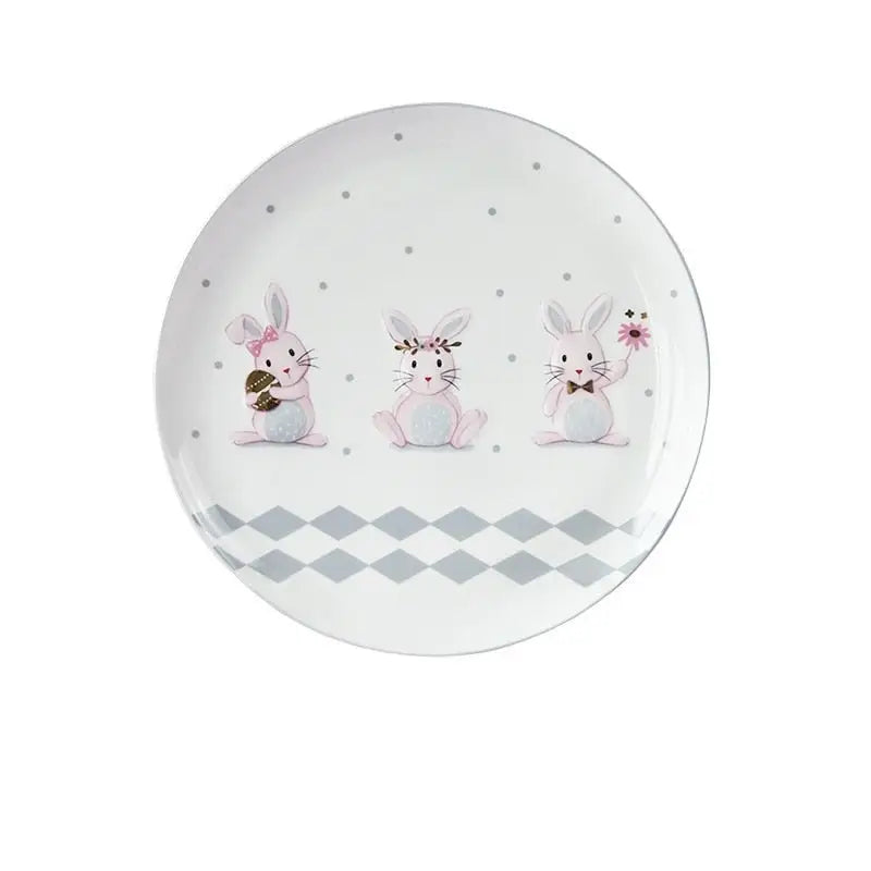 Bunny sweet tea party set - bunny - rabbit - ceramic - easter - kettle