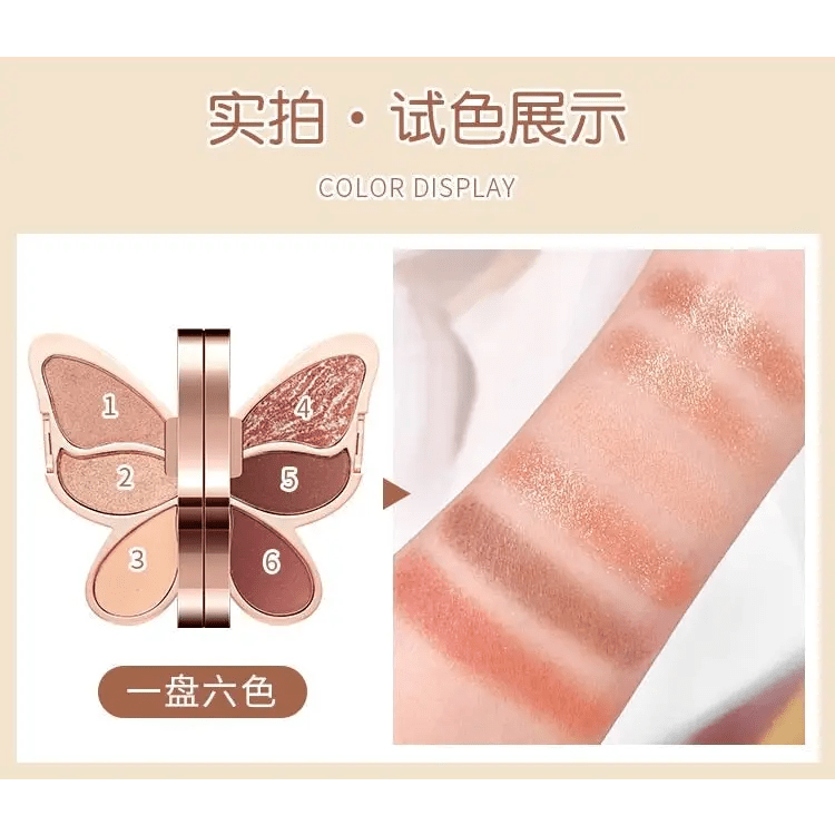 Butterfly Wing Glittering Make - Up Palette for Your Vanity Display - Cosparty