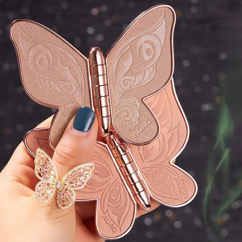 Butterfly Wing Glittering Make-Up Palette for Your Vanity Display - eyeshadow