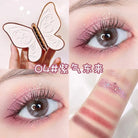 Butterfly Wing Glittering Make-Up Palette for Your Vanity Display - eyeshadow