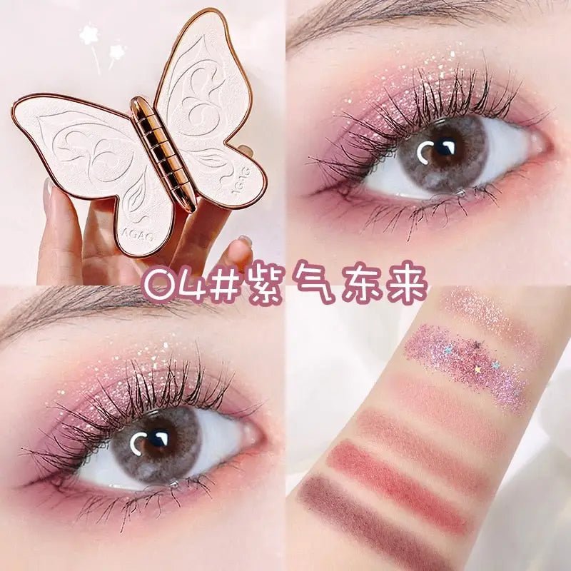 Butterfly Wing Glittering Make - Up Palette for Your Vanity Display - Cosparty