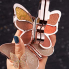 Butterfly Wing Glittering Make-Up Palette for Your Vanity Display - eyeshadow