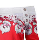 Cable Knit Off - the - Shoulder Santa Sweater for Cozy Holiday Style - Cosparty