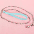 Pastel Leash Collar Choker Bell Kitten Necklace Petplay Kink Fetish Toys