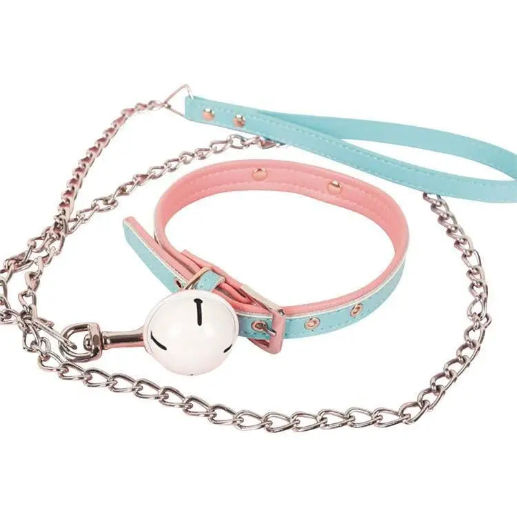 Candy Color Kitten Bell Collars for Cosparty Fun - collar