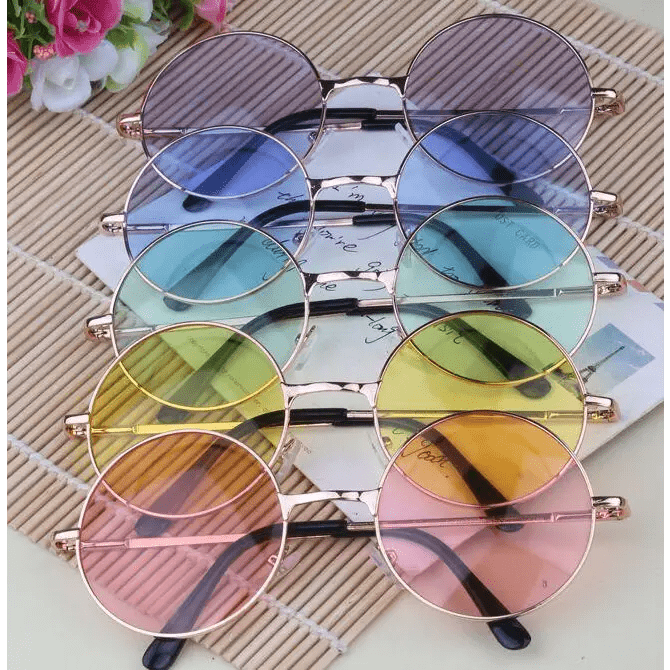 Candy Colored Circle Glasses for Every Style and Aesthetic - Cosparty