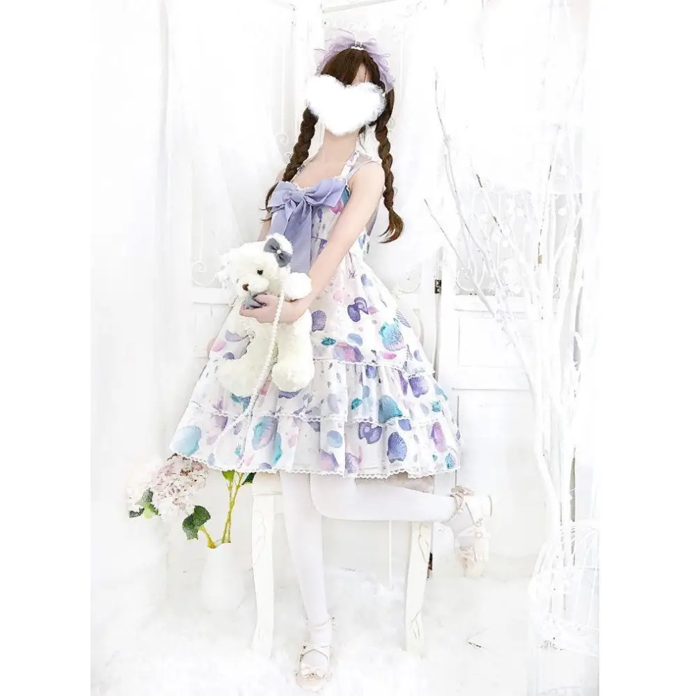 Candy Colored Seashell Mermaid Lolita JSK Dress - dress