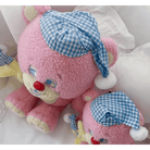 Candy Pink Teddy Bear with Moon Plush for Cozy Bedtime Snuggles - Cosparty