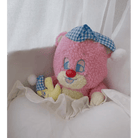 Candy Pink Teddy Bear with Moon Plush for Cozy Bedtime Snuggles - Cosparty