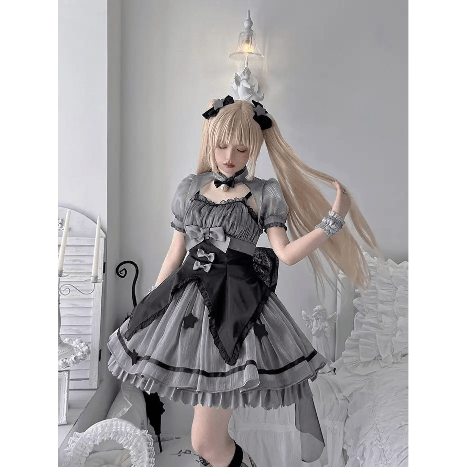 Card Captor Sakura Inspired Lolita Dress in High - Quality Materials - Cosparty