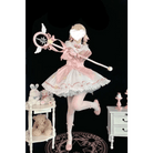 Card Captor Sakura Inspired Lolita Dress in High - Quality Materials - Cosparty
