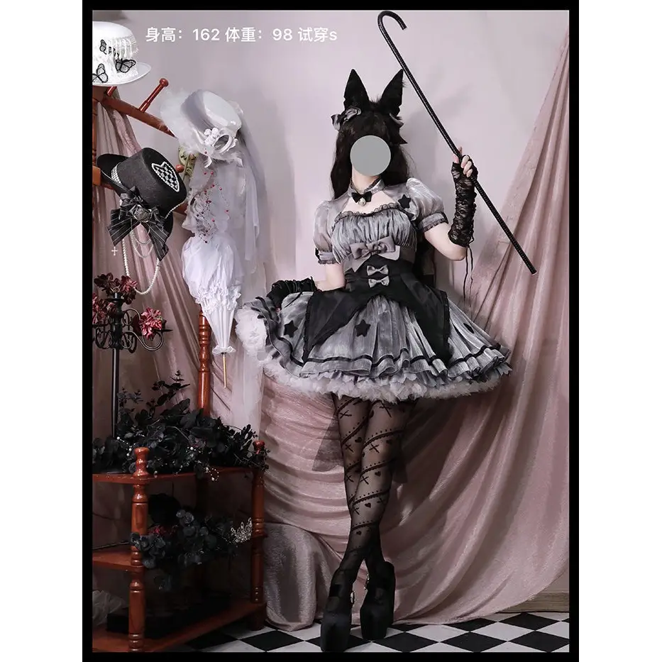 Card Captor Sakura Inspired Lolita Dress in High-Quality Materials - dress