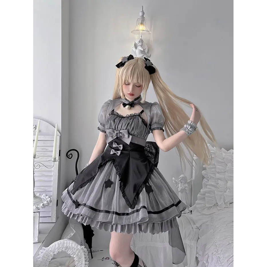 Card Captor Sakura Inspired Lolita Dress in High-Quality Materials - dress