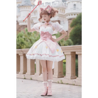 Card Captor Sakura Inspired Lolita Dress in High-Quality Materials - dress