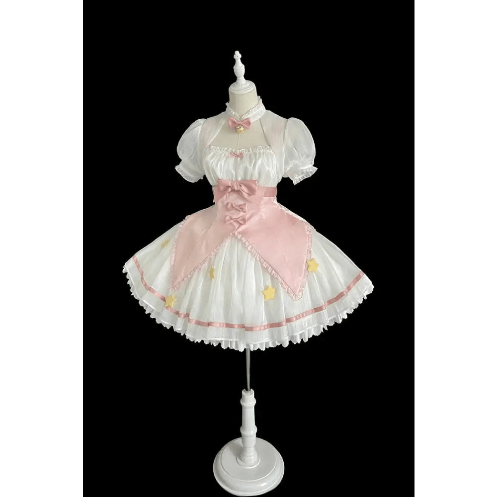 Card Captor Sakura Inspired Lolita Dress in High - Quality Materials - Cosparty