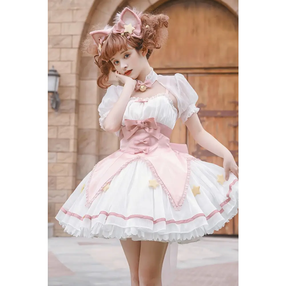 Magic Star Sakura Dress - dresses, lolita, lolita dress, sweet lolita Cosparty