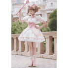 Card Captor Sakura Inspired Lolita Dress in High - Quality Materials - Cosparty