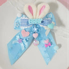 Carefully Hand - Decorated Fairy - Kei Baby Sweet Bunny Bow Clip - Cosparty