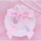 Carefully Hand - Decorated Fairy - Kei Baby Sweet Bunny Bow Clip - Cosparty