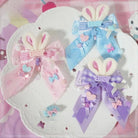 Carefully Hand - Decorated Fairy - Kei Baby Sweet Bunny Bow Clip - Cosparty