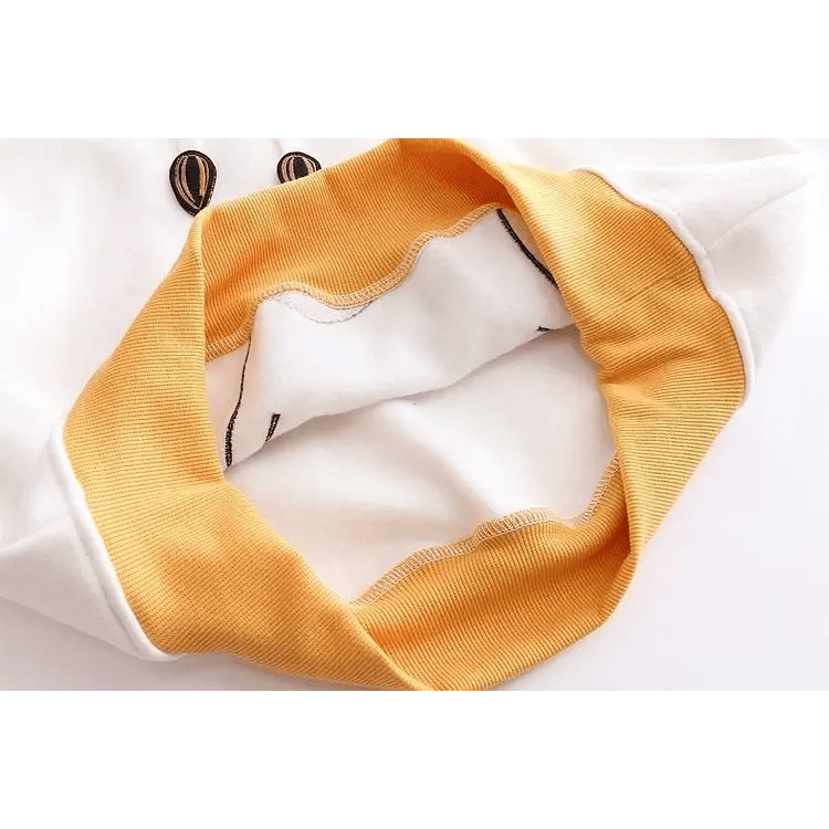 Cat - Eared Hamster Hoodie with Sunflower Seeds for Kawaii Fashion - Cosparty